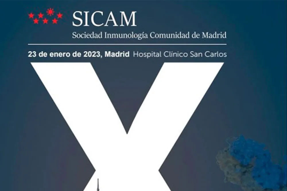 Cartel de la X Jornada Científica de la SICAM